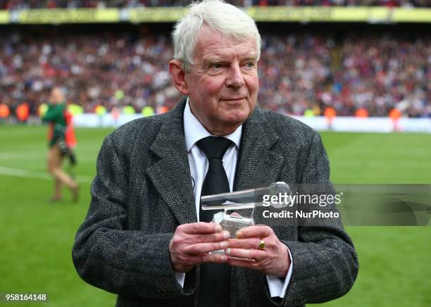 John Motson last commentary game for BBC during the Premiership League match between Crystal Palace and West Bromwich Albion at Selhurst Park,...