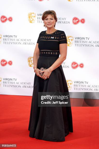 Kate Silverton attends the Virgin TV British Academy Television Awards at The Royal Festival Hall on May 13, 2018 in London, England.