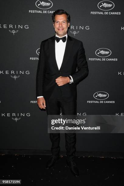 Laurent Lafitte attends the Women in Motion Awards Dinner, presented by Kering and the 71th Cannes Film Festival, at Place de la Castre on May 13,...