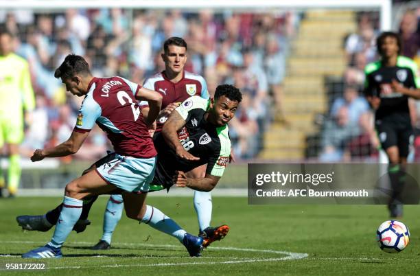 Joshua King of Bournemouth during the Premier League match between Burnley and AFC Bournemouth at Turf Moor on May 13, 2018 in Burnley, England.