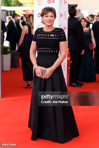 Kate Silverton attends the Virgin TV British Academy Television Awards at The Royal Festival Hall on May 13, 2018 in London, England.