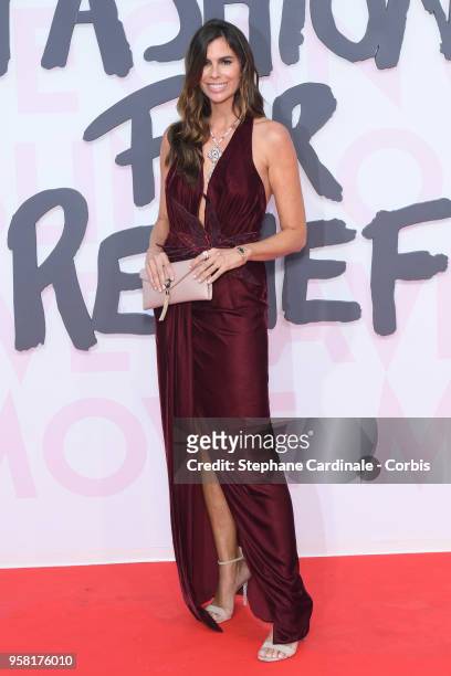 Christina Pitanguy attends Fashion For Relief Cannes 2018 during the 71st annual Cannes Film Festival at Aeroport Cannes Mandelieu on May 13, 2018 in...