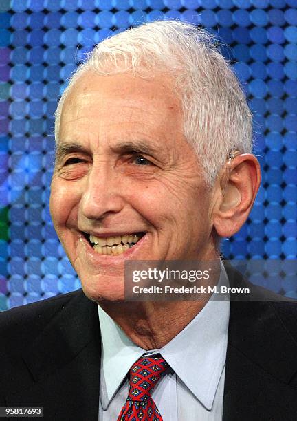 Daniel Ellsberg of the film "The Most Dangerous Man in America: Daniel Ellsberg and the Pentagon Papers" speaks during the PBS portion of the 2010...