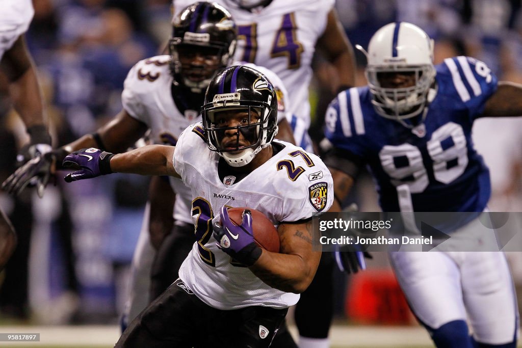 NFL Divisional Playoffs - Baltimore Ravens v Indianapolis Colts