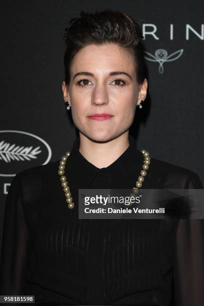 Carla Simon attends the Women in Motion Awards Dinner, presented by Kering and the 71th Cannes Film Festival, at Place de la Castre on May 13, 2018...