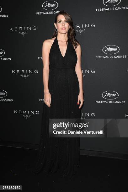 Charlotte Casiraghi attends the Women in Motion Awards Dinner, presented by Kering and the 71th Cannes Film Festival, at Place de la Castre on May...