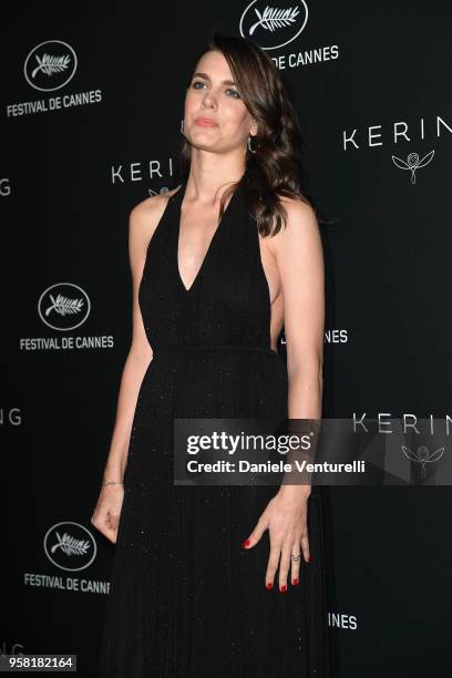 Charlotte Casiraghi attends the Women in Motion Awards Dinner, presented by Kering and the 71th Cannes Film Festival, at Place de la Castre on May...