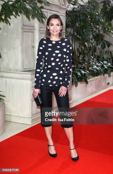 German actress Nadine Warmuth attends the Felix Burda Award at Hotel Adlon on May 13, 2018 in Berlin, Germany.