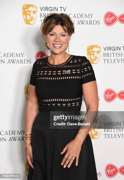 Kate Silverton attends the Virgin TV British Academy Television Awards at The Royal Festival Hall on May 13, 2018 in London, England.