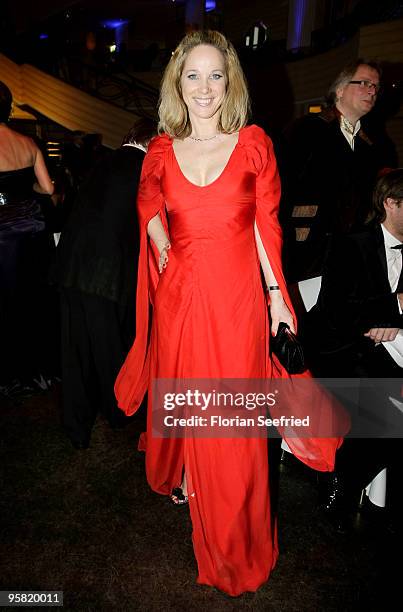 Actress Ann-Kathrin Kramer attends the 37th German Filmball 2010 at the Hotel Bayerischer Hof on January 16, 2010 in Munich, Germany.