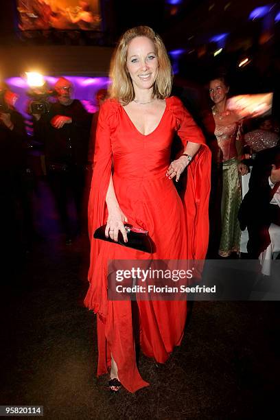 Actress Ann-Kathrin Kramer attends the 37th German Filmball 2010 at the Hotel Bayerischer Hof on January 16, 2010 in Munich, Germany.