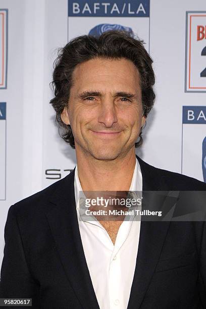 Actor Lawrence Bender arrives at the BAFTA/LA 16th Annual Awards Season Tea Party, held at the Beverly Hills Hotel on January 16, 2010 in Beverly...