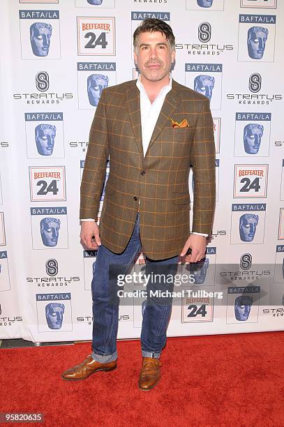 Actor Bryan Batt arrives at the BAFTA/LA 16th Annual Awards Season Tea Party, held at the Beverly Hills Hotel on January 16, 2010 in Beverly Hills,...