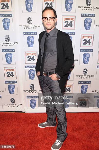 Actor Neil Grayston arrives at the BAFTA/LA 16th Annual Awards Season Tea Party, held at the Beverly Hills Hotel on January 16, 2010 in Beverly...