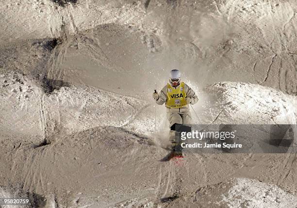 Dale Begg-Smith of Australia competes in the Men's Mogul finals during the FIS Freestyle Skiing World Cup on January 16, 2010 at Deer Valley Resort...