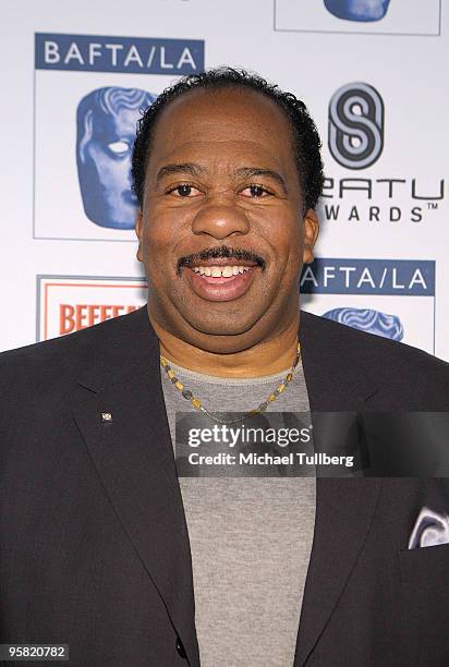Actor Lesley David Baker arrives at the BAFTA/LA 16th Annual Awards Season Tea Party, held at the Beverly Hills Hotel on January 16, 2010 in Beverly...