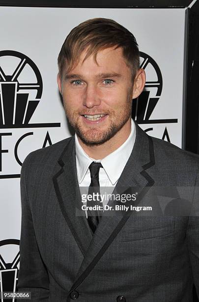 Actor Brian Geraghty attends the 35th Annual Los Angeles Film Critics Association Awards at InterContinental Hotel on January 16, 2010 in Century...