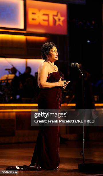 Chairman & CEO Debra Lee at the 2010 BET Honors at the Warner Theater on January 16, 2010 in Washington, DC.
