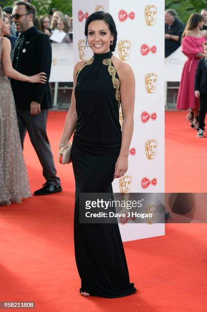 Amy Dowden attends the Virgin TV British Academy Television Awards at The Royal Festival Hall on May 13, 2018 in London, England.