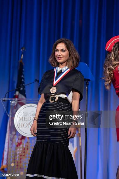 Angella Nazarian attends the 2018 Ellis Island Medals of Honor at Ellis Island on May 12, 2018 in New York City.