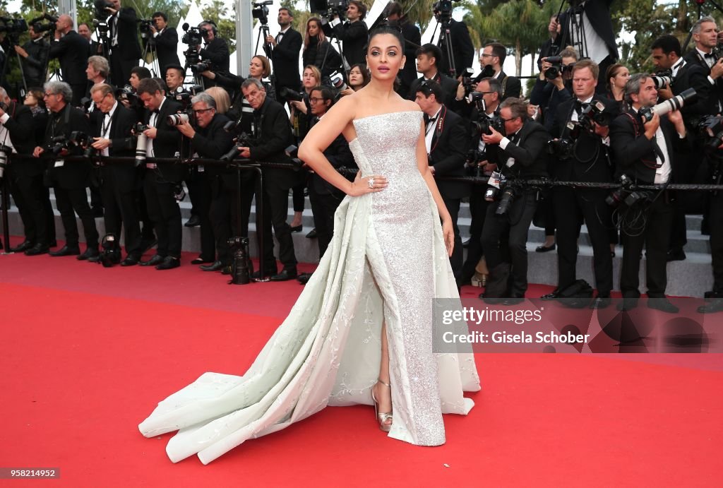 "Sink Or Swim (Le Grand Bain)" Red Carpet Arrivals - The 71st Annual Cannes Film Festival