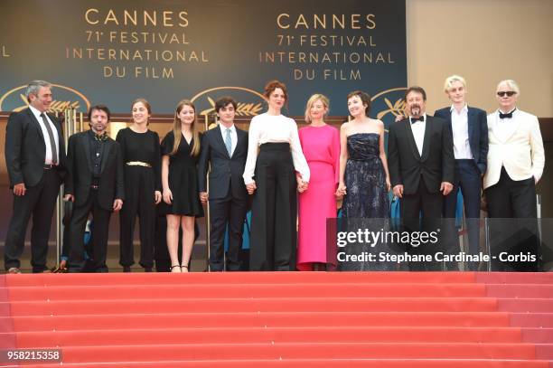 Sergi Lopez, David Bennent, director Gala Othero Winter, actress Agnese Graziani, actor Adriano Tardiolo, director Alice Rohrwacher, actress Alba...