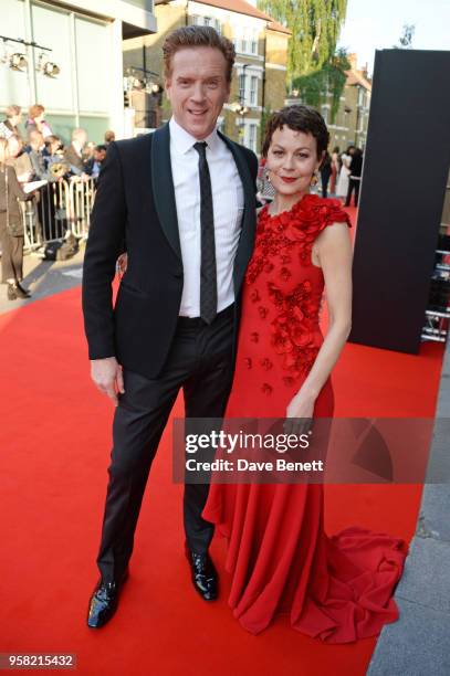 Damian Lewis and Helen McCrory, wearing Buccellati, attend The Old Vic Bicentenary Ball to celebrate the theatre's 200th birthday at The Old Vic...