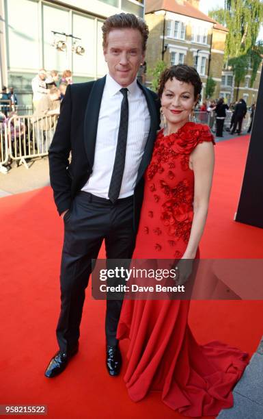 Damian Lewis and Helen McCrory, wearing Buccellati, attend The Old Vic Bicentenary Ball to celebrate the theatre's 200th birthday at The Old Vic...