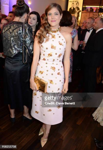 Charity Wakefield attends The Old Vic Bicentenary Ball to celebrate the theatre's 200th birthday at The Old Vic Theatre on May 13, 2018 in London,...