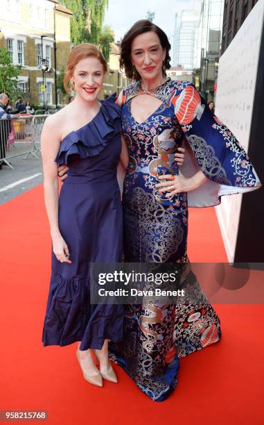 Rosalie Craig and Haydn Gwynne attend The Old Vic Bicentenary Ball to celebrate the theatre's 200th birthday at The Old Vic Theatre on May 13, 2018...
