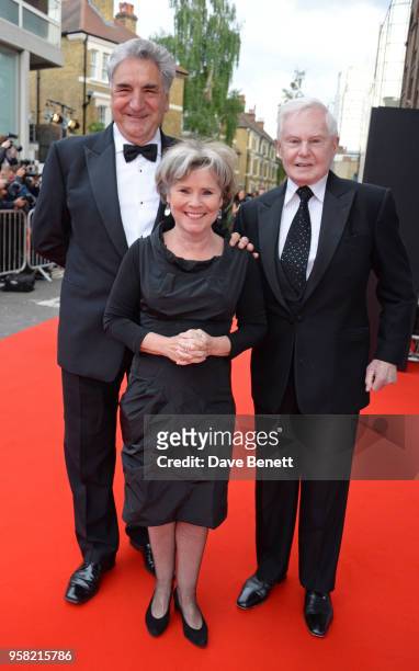 Jim Carter, Imelda Staunton and Sir Derek Jacobi attend The Old Vic Bicentenary Ball to celebrate the theatre's 200th birthday at The Old Vic Theatre...
