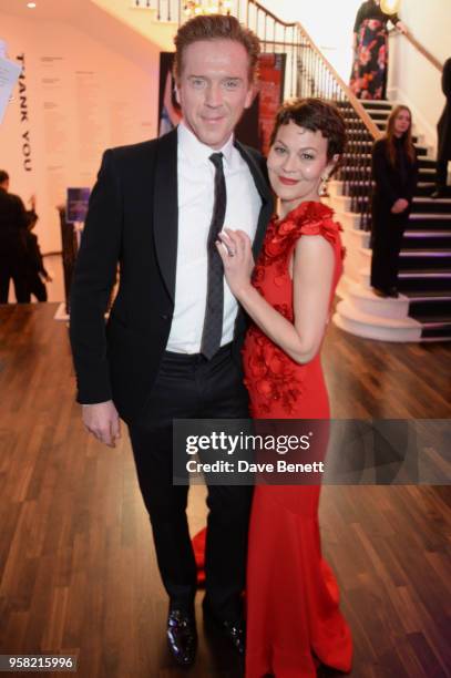 Damian Lewis and Helen McCrory, wearing Buccellati, attend The Old Vic Bicentenary Ball to celebrate the theatre's 200th birthday at The Old Vic...