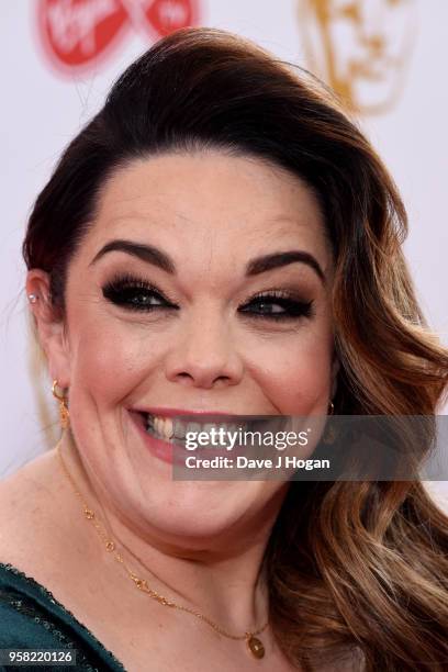 Lisa Riley attends the Virgin TV British Academy Television Awards at The Royal Festival Hall on May 13, 2018 in London, England.