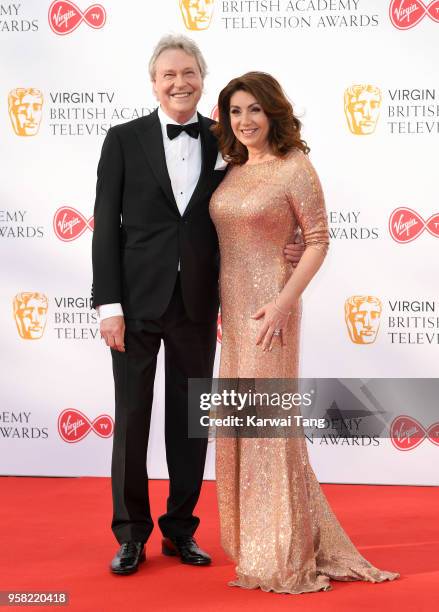 Walter Rothe and Jane McDonald attend the Virgin TV British Academy Television Awards at The Royal Festival Hall on May 13, 2018 in London, England.