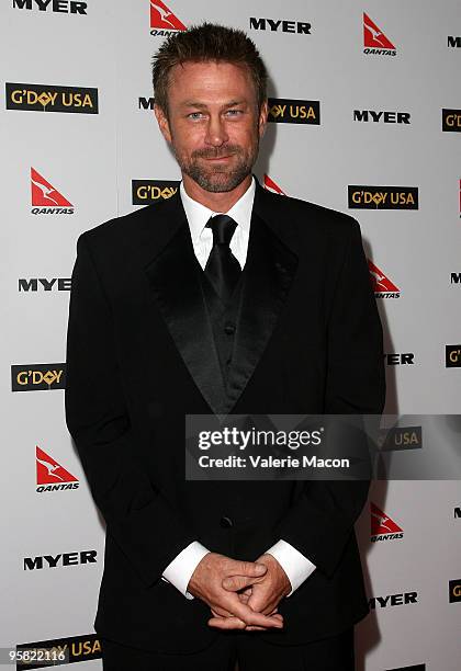 Actor Grant Bowler arrives at the Australia Week 2010 Black Tie Gala on January 16, 2010 in Los Angeles, California.