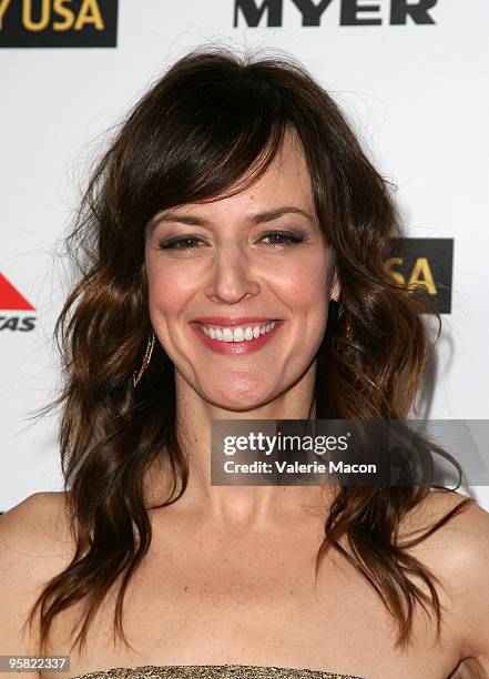 Actress Rosemarie Dewitt arrives at the Australia Week 2010 Black Tie Gala on January 16, 2010 in Los Angeles, California.