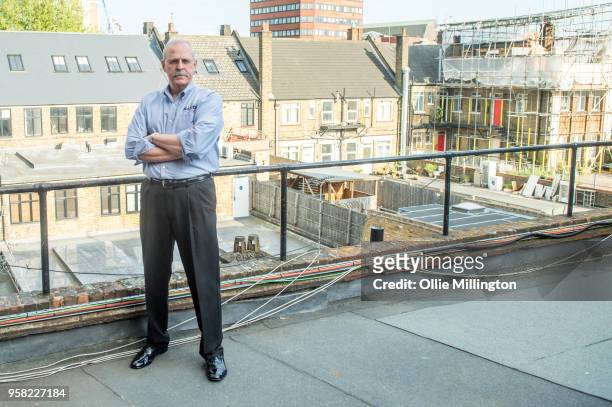 Steve Murphy poses during a portrait session on May 13, 2018 in London, England.
