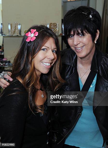 Diane Warren attends the DPA Golden Globes Gift Suite on January 16, 2010 in Beverly Hills, California.