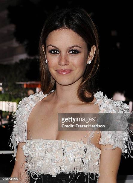 Actress Rachel Bilson arrives at the 3rd Annual Art Of Elysium "Heaven" Gala Event in Beverly Hills on January 16, 2010 in Los Angeles, California.