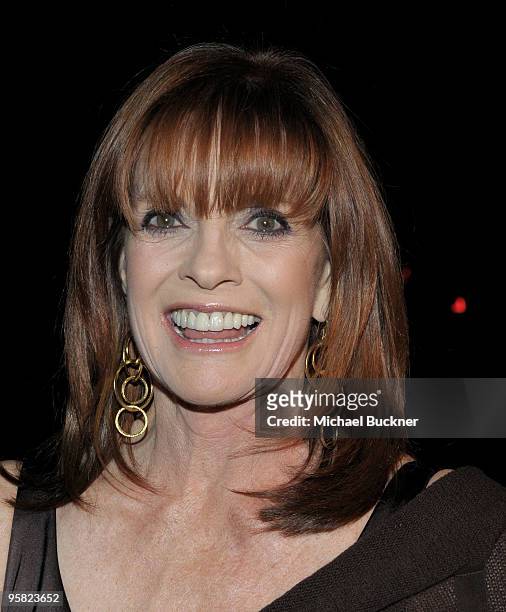 Actress Linda Gray attends the premiere of "Expecting Mary" at the 2010 Palm Springs International Film Festival at the Annenberg Theatre on January...