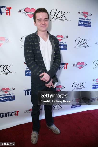 Actor Dan Byrd attends GBK's Gift Lounge for the 2010 Golden Globes Nominees and Presenters Day 2 at the Mondrian Hotel on January 16, 2010 in West...