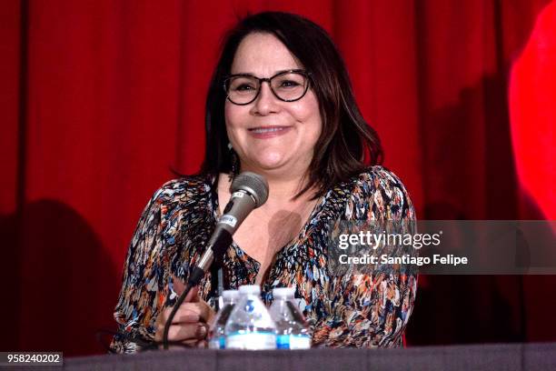 Carolyn Omine attends the 4th Annual RuPaul's DragCon at Los Angeles Convention Center on May 13, 2018 in Los Angeles, California.