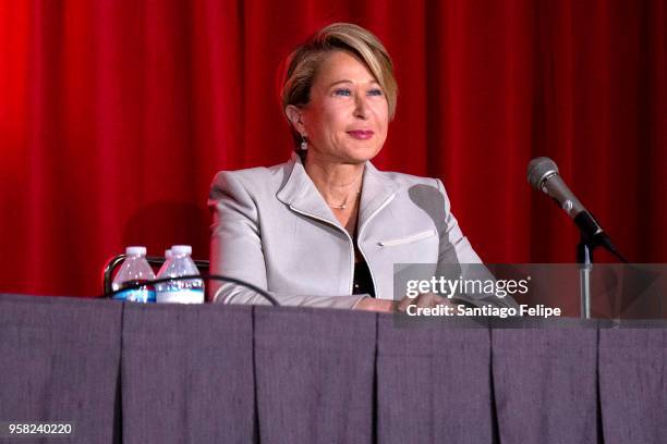 Yeardley Smith attends the 4th Annual RuPaul's DragCon at Los Angeles Convention Center on May 13, 2018 in Los Angeles, California.