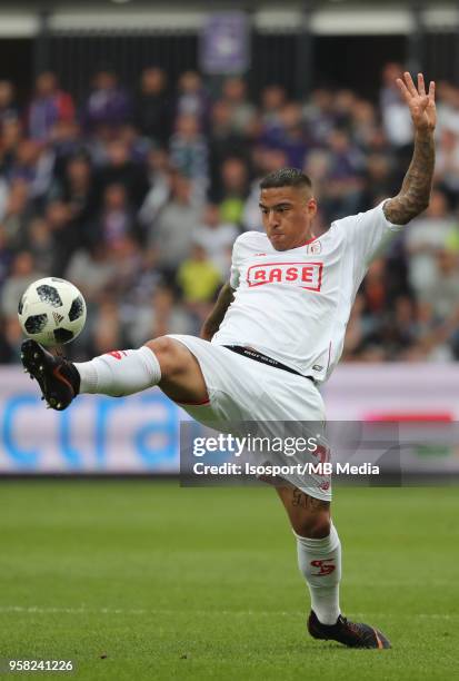 Brussels , Belgium / Rsc Anderlecht v Standard de Liege / "nCARLINHOS"nFootball Jupiler Pro League 2017 - 2018 Play-Off 1 Matchday 8 / "nPicture by...