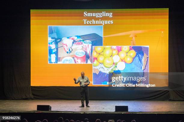 Steve Murphy attends a conversation on Narcos at Brixton Academy on May 13, 2018 in London, England.
