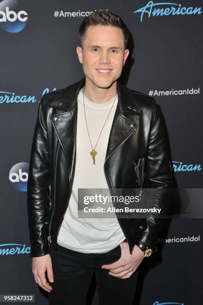 Singer Trent Harmon arrives at ABC's "American Idol" show on May 13, 2018 in Los Angeles, California.