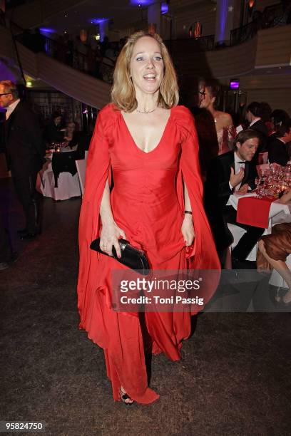 Ann-Kathrin Kramer attends the 37 th German Filmball 2010 at the hotel Bayrischer Hof on January 16, 2010 in Munich, Germany.