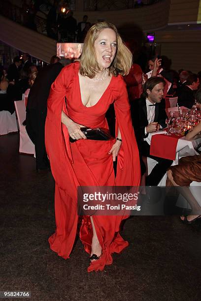 Ann-Kathrin Kramer attends the 37 th German Filmball 2010 at the hotel Bayrischer Hof on January 16, 2010 in Munich, Germany.