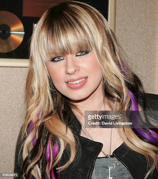 Musician Orianthi attends the 2010 NAMM Show - Day 3 at the Anaheim Convention Center on January 16, 2010 in Anaheim, California.