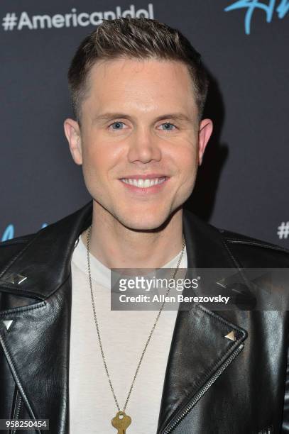 Singer Trent Harmon arrives at ABC's "American Idol" show on May 13, 2018 in Los Angeles, California.